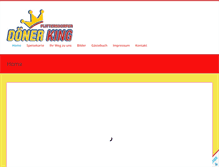 Tablet Screenshot of doener-king.com